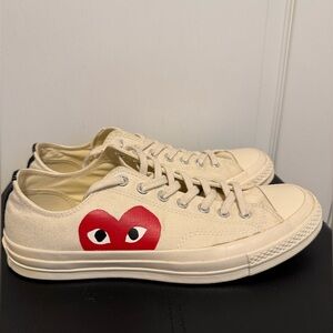 Converse CDG white low